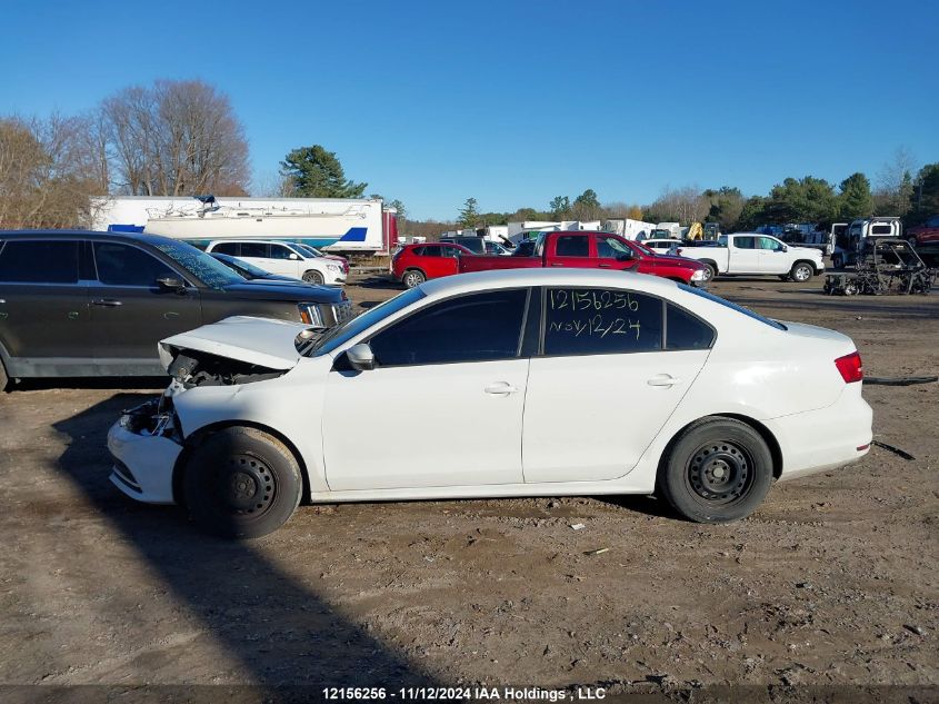 2015 Volkswagen Jetta Sedan VIN: 3VW2K7AJ4FM421743 Lot: 12156256