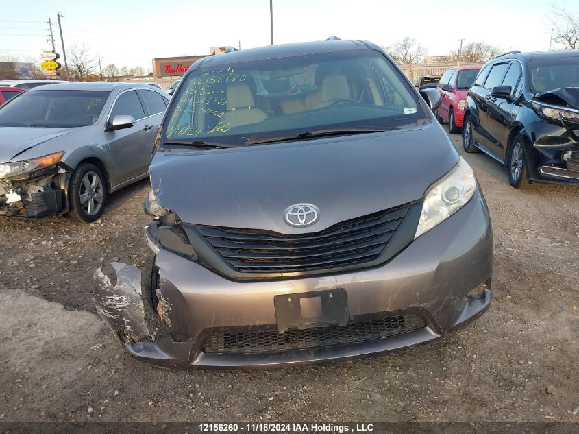 2015 Toyota Sienna VIN: 5TDZK3DC4FS586988 Lot: 12156260