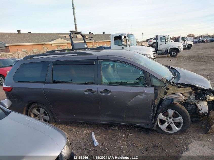 2015 Toyota Sienna VIN: 5TDZK3DC4FS586988 Lot: 12156260