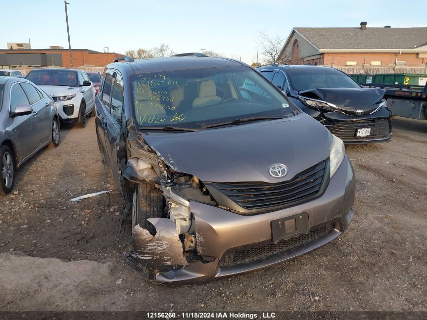 2015 Toyota Sienna VIN: 5TDZK3DC4FS586988 Lot: 12156260