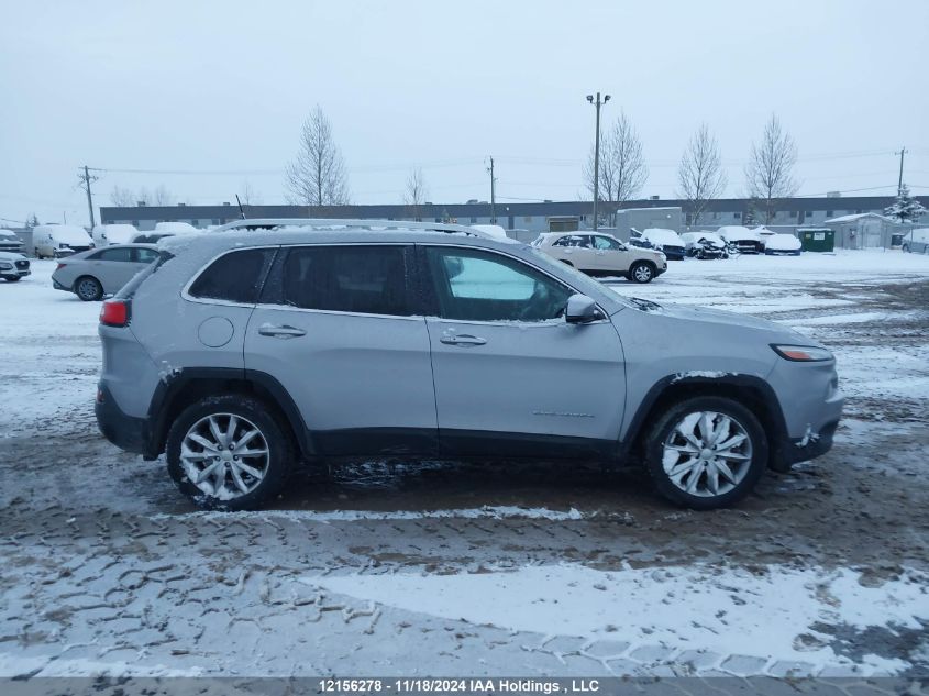 2018 Jeep Cherokee Limited VIN: 1C4PJLDX0JD535277 Lot: 12156278