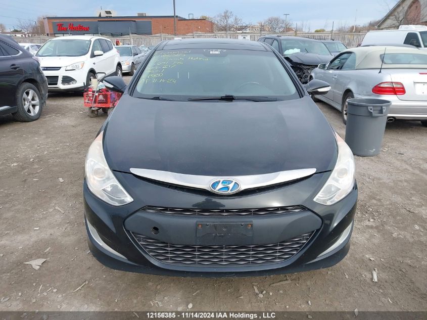 2013 Hyundai Sonata Hybrid Limited VIN: KMHEC4A49DA071795 Lot: 12156385