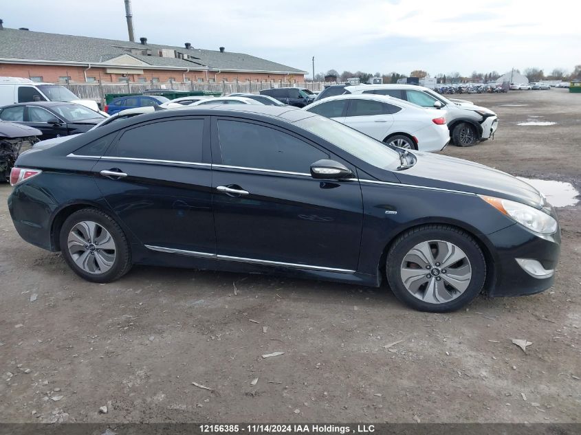 2013 Hyundai Sonata Hybrid Limited VIN: KMHEC4A49DA071795 Lot: 12156385