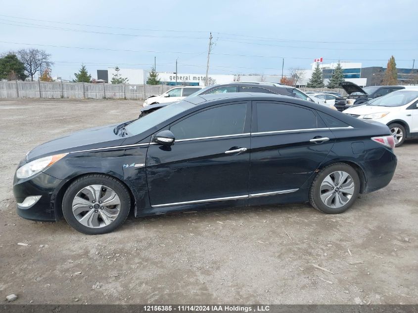 2013 Hyundai Sonata Hybrid Limited VIN: KMHEC4A49DA071795 Lot: 12156385