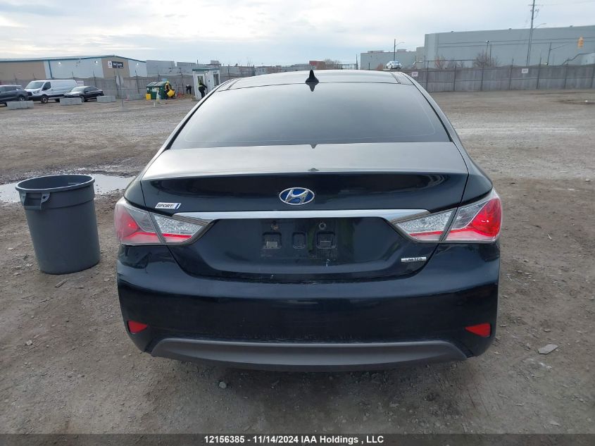 2013 Hyundai Sonata Hybrid Limited VIN: KMHEC4A49DA071795 Lot: 12156385