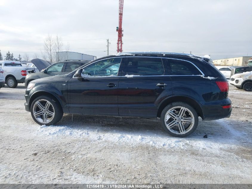 2013 Audi Q7 Prestige VIN: WA1WMCFE1DD007857 Lot: 12156419