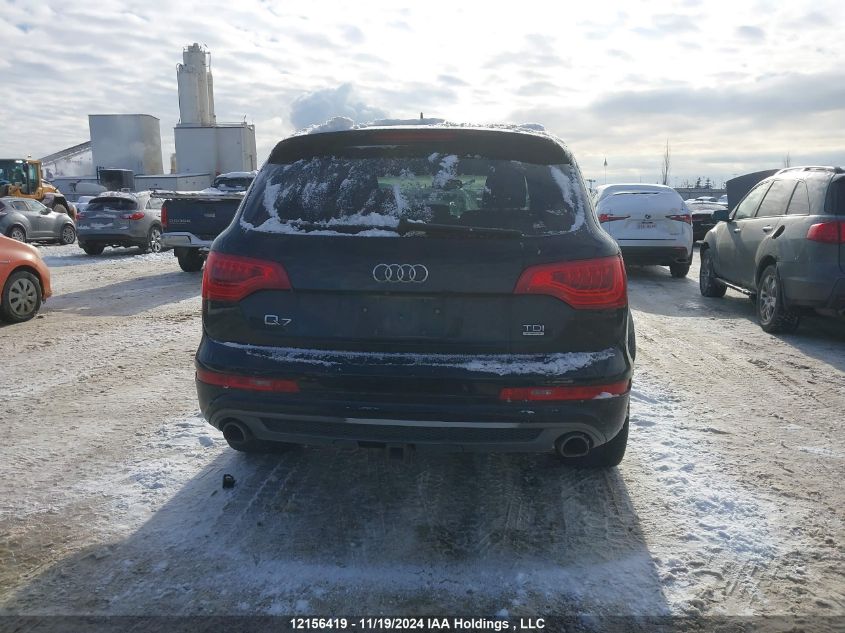 2013 Audi Q7 Prestige VIN: WA1WMCFE1DD007857 Lot: 12156419