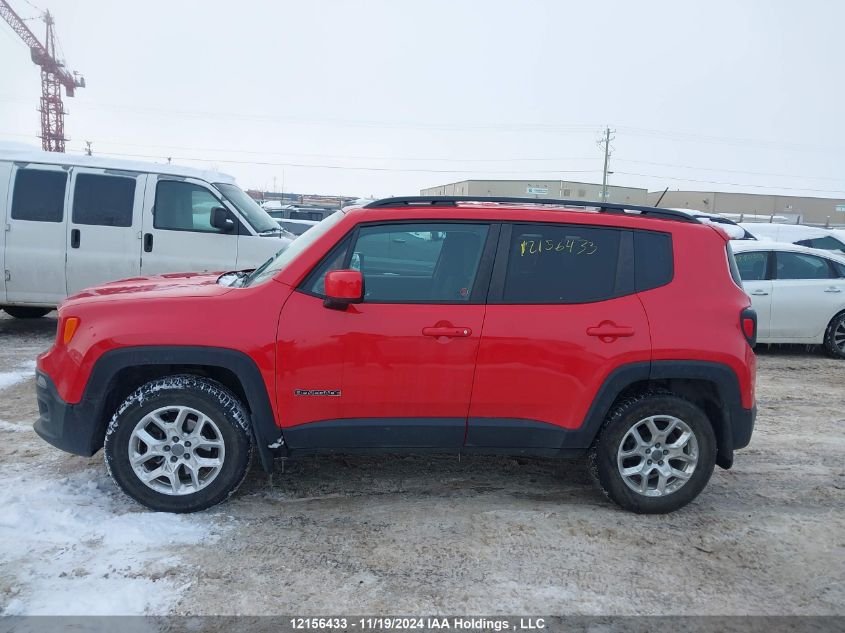 2016 Jeep Renegade Latitude VIN: ZACCJBBT5GPC71590 Lot: 12156433