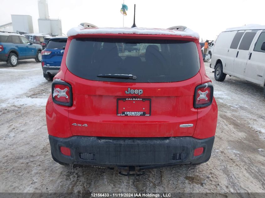 2016 Jeep Renegade Latitude VIN: ZACCJBBT5GPC71590 Lot: 12156433