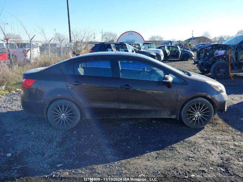 2012 Kia Rio Ex/Sx VIN: KNADN4A38C6042627 Lot: 12156508