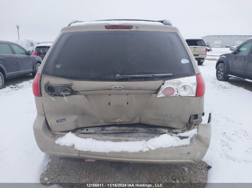 2008 Toyota Sienna Ce/Le VIN: 5TDZK23C28S182828 Lot: 12156511