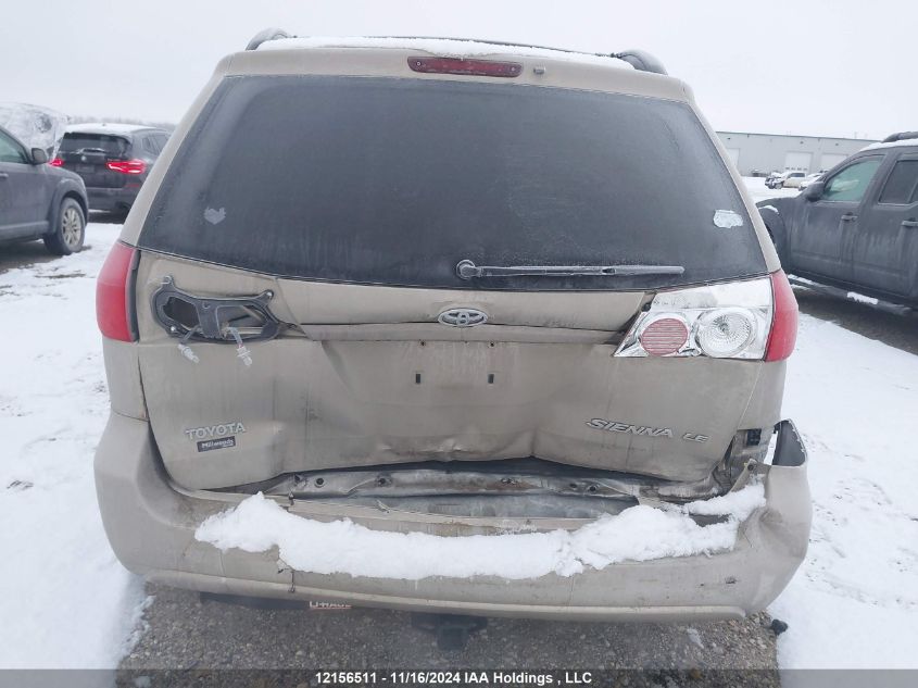 2008 Toyota Sienna Ce/Le VIN: 5TDZK23C28S182828 Lot: 12156511