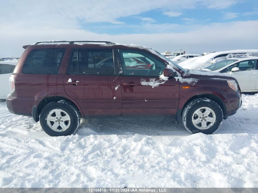 2008 Honda Pilot VIN: 5FNYF18118B503361 Lot: 12156515