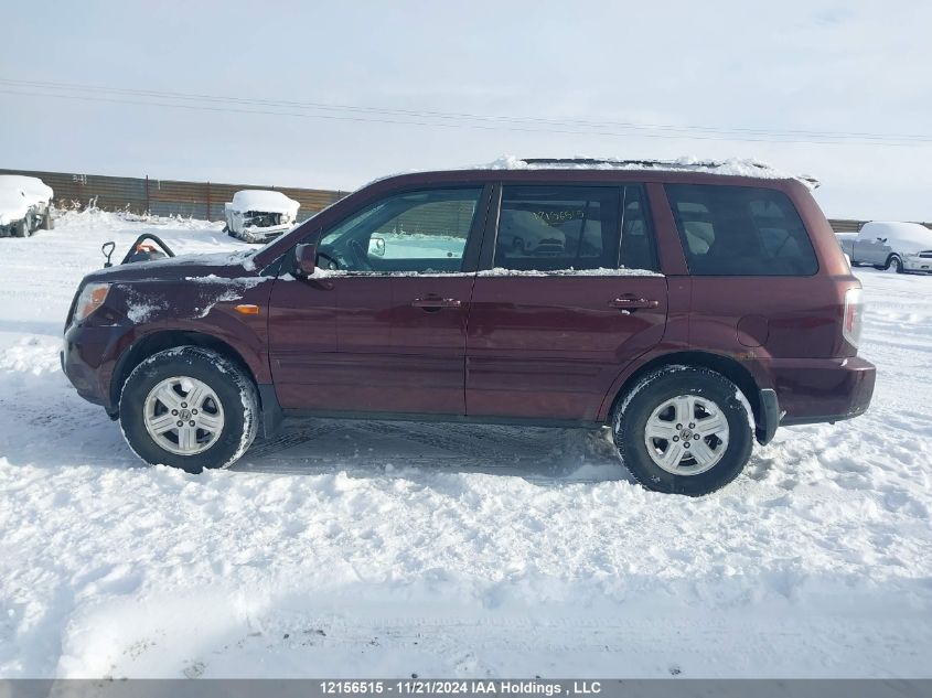 2008 Honda Pilot VIN: 5FNYF18118B503361 Lot: 12156515