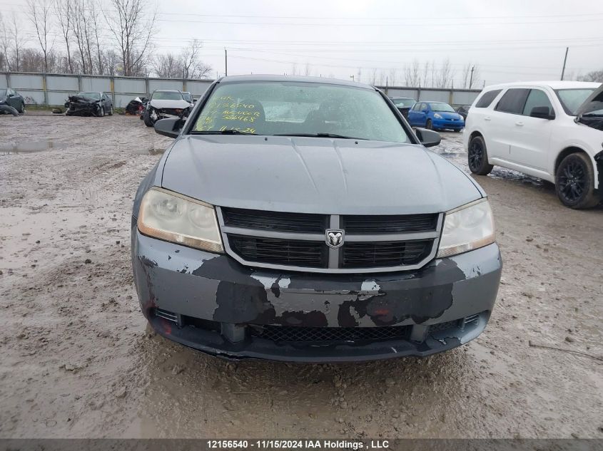 2009 Dodge Avenger Se/Sxt VIN: 1B3LC46B99N566468 Lot: 12156540