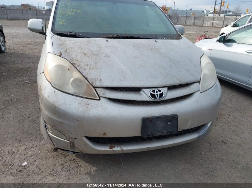 2008 Toyota Sienna Ce/Le VIN: 5TDZK23C28S173885 Lot: 12156542