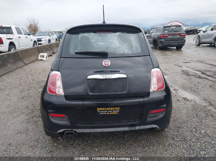 2012 Fiat 500 Sport VIN: 3C3CFFBRXCT323915 Lot: 12156555