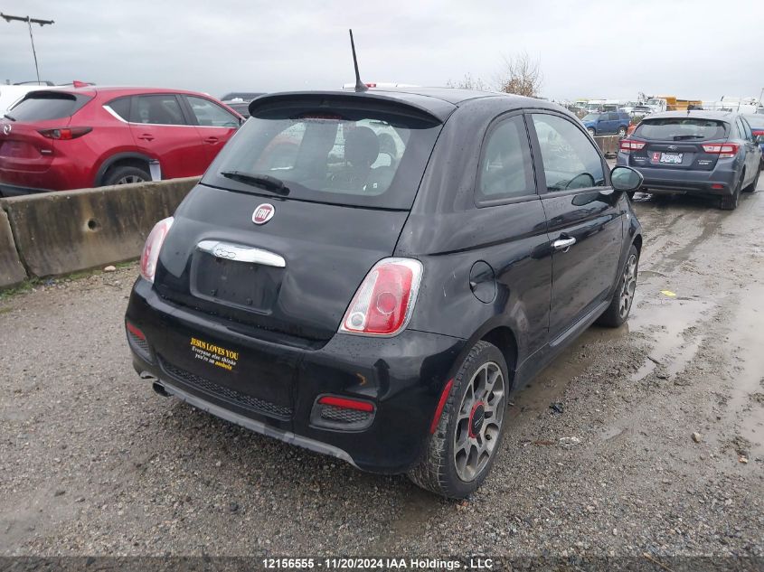 2012 Fiat 500 Sport VIN: 3C3CFFBRXCT323915 Lot: 12156555