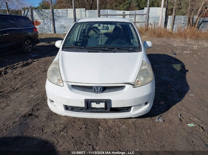 2008 Honda Fit VIN: JHMGD38458S805230 Lot: 12156577