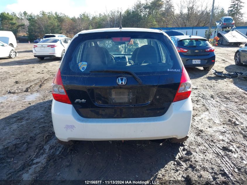 2008 Honda Fit VIN: JHMGD38458S805230 Lot: 12156577