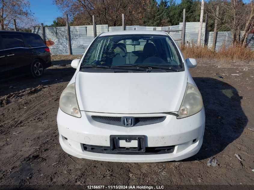 2008 Honda Fit VIN: JHMGD38458S805230 Lot: 12156577