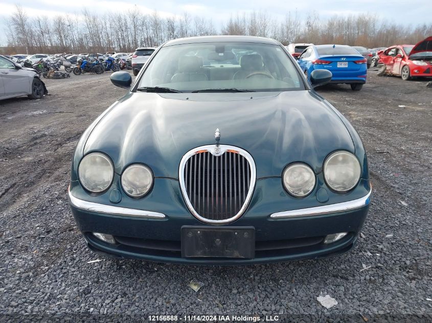 2003 Jaguar S-Type VIN: SAJGA01T83FM51653 Lot: 12156588