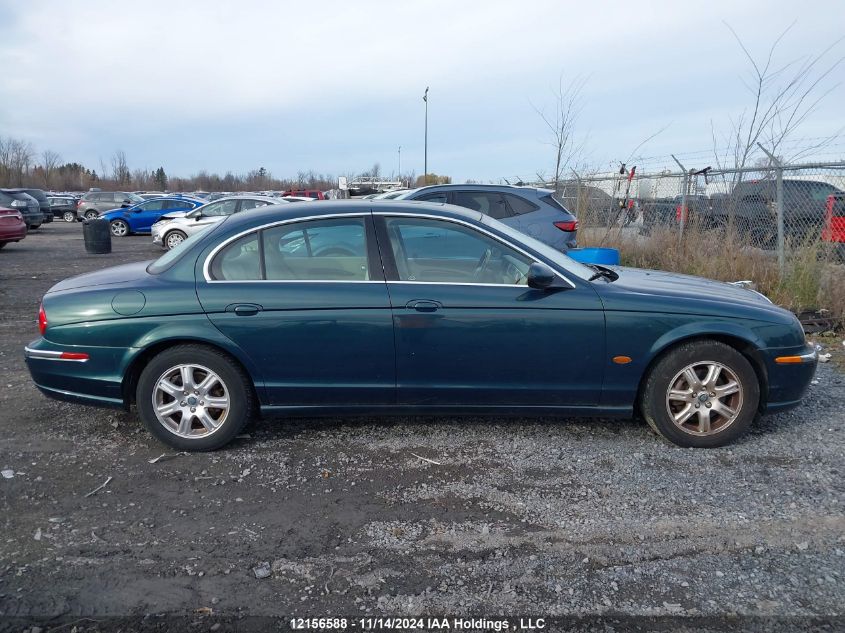 2003 Jaguar S-Type VIN: SAJGA01T83FM51653 Lot: 12156588