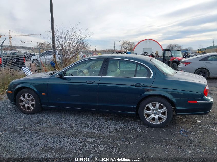 2003 Jaguar S-Type VIN: SAJGA01T83FM51653 Lot: 12156588