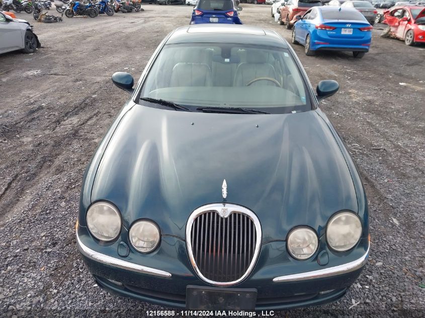 2003 Jaguar S-Type VIN: SAJGA01T83FM51653 Lot: 12156588