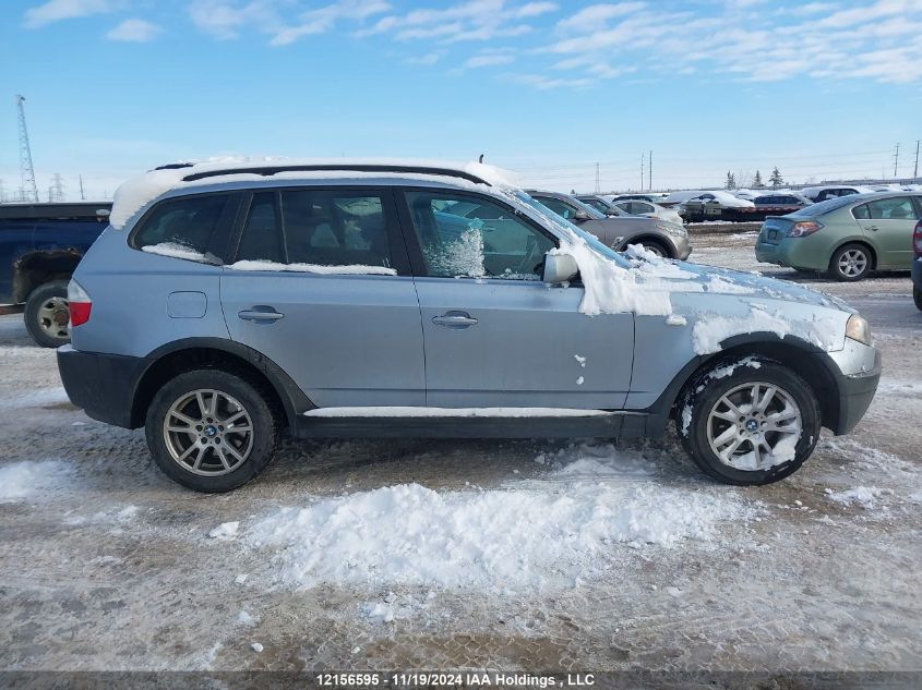 2005 BMW X3 2.5I VIN: WBXPA73405WC48696 Lot: 12156595