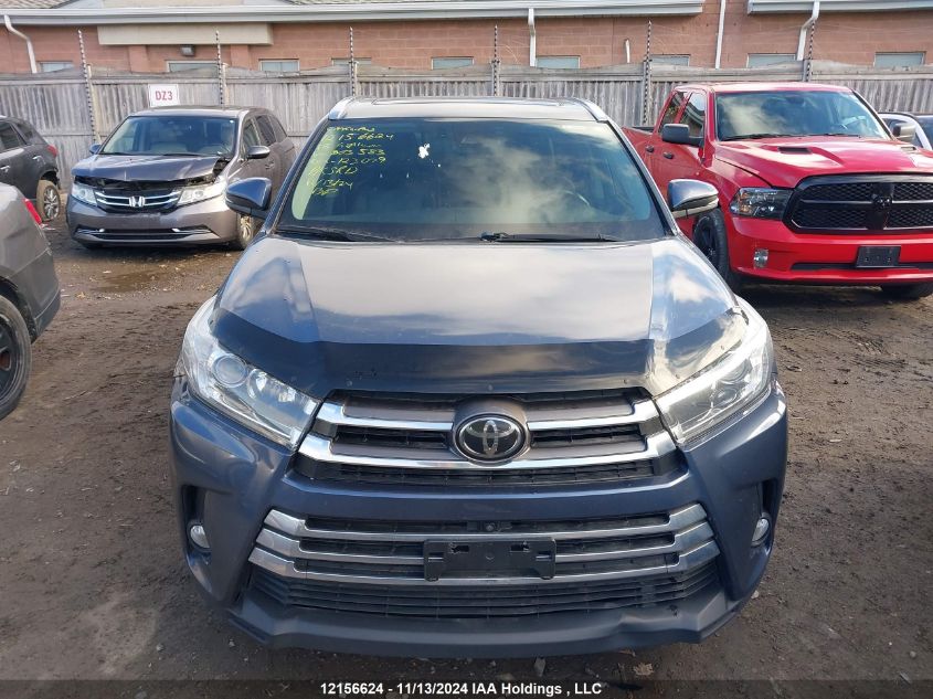 2018 Toyota Highlander Limited VIN: 5TDDZRFHXJS803583 Lot: 12156624