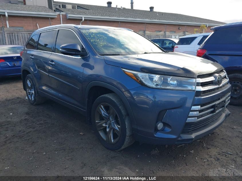 2018 Toyota Highlander Limited VIN: 5TDDZRFHXJS803583 Lot: 12156624