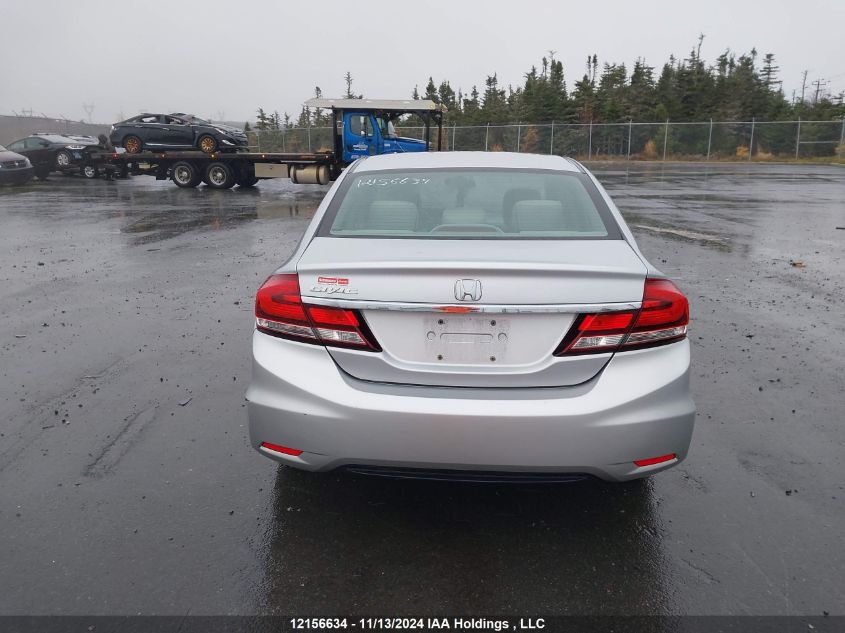 2014 Honda Civic Lx VIN: 2HGFB2F48EH028806 Lot: 12156634