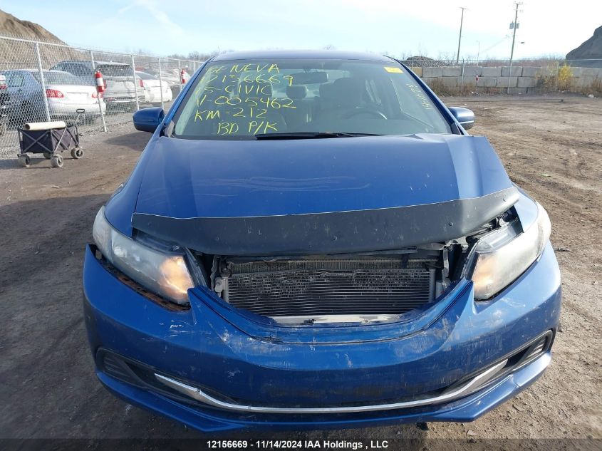 2015 Honda Civic Sedan VIN: 2HGFB2F46FH005462 Lot: 12156669