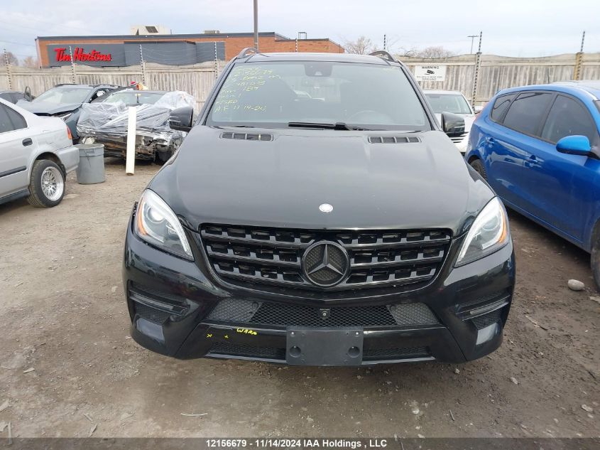 2015 Mercedes-Benz M-Class VIN: 4JGDA2EB2FA481078 Lot: 12156679