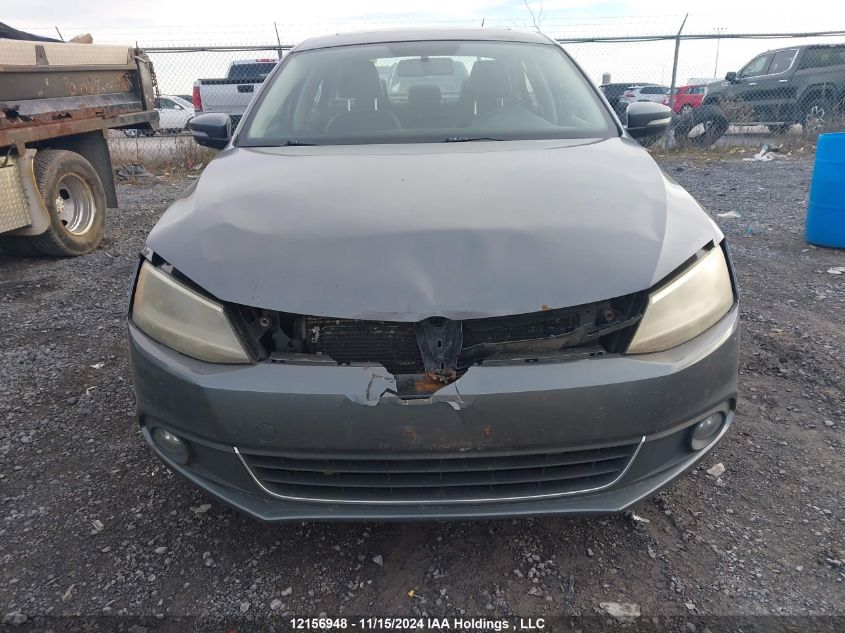 2013 Volkswagen Jetta Sel VIN: 3VWGX7AJ1DM427584 Lot: 12156948