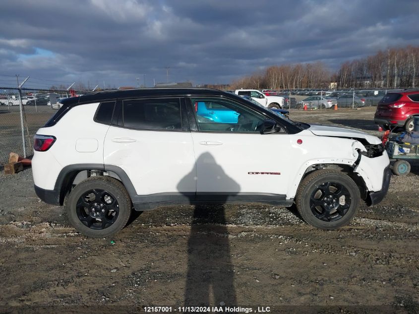 2023 Jeep Compass Trailhawk VIN: 3C4NJDDN8PT557431 Lot: 12157001