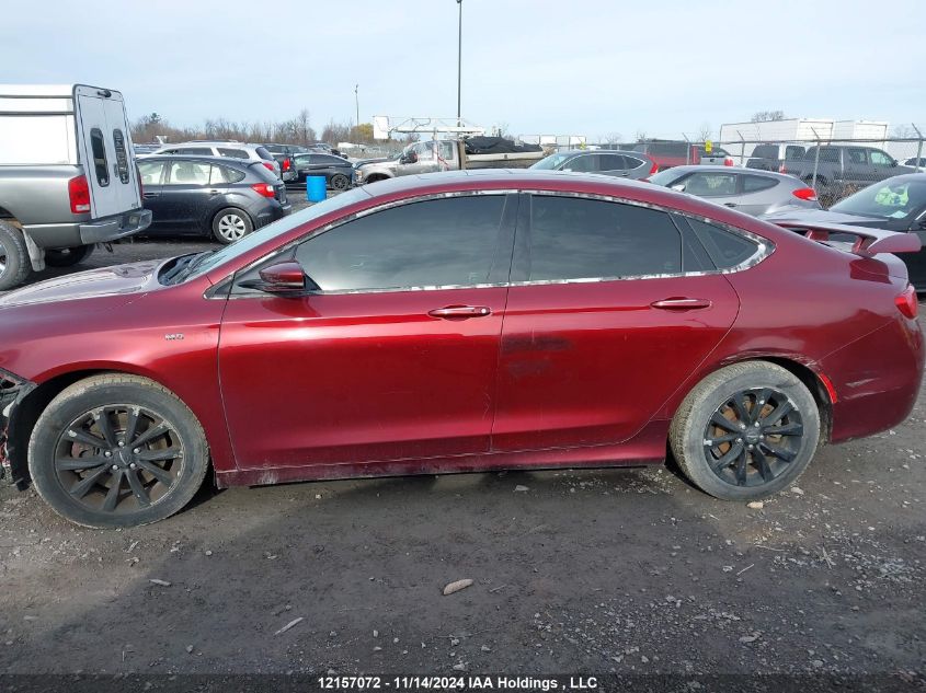 2015 Chrysler 200 C VIN: 1C3CCCCG7FN598201 Lot: 12157072