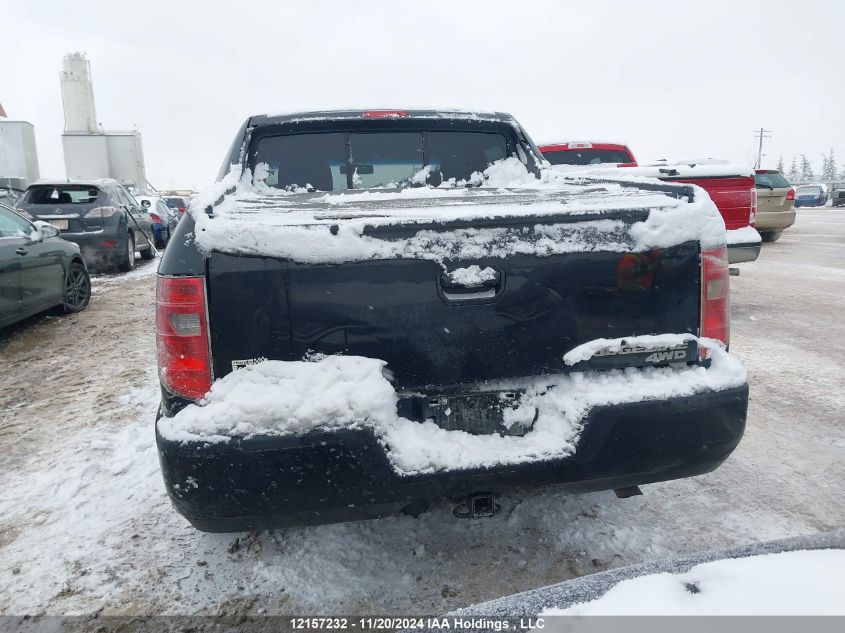 2011 Honda Ridgeline Rtl VIN: 5FPYK1F54BB501250 Lot: 12157232