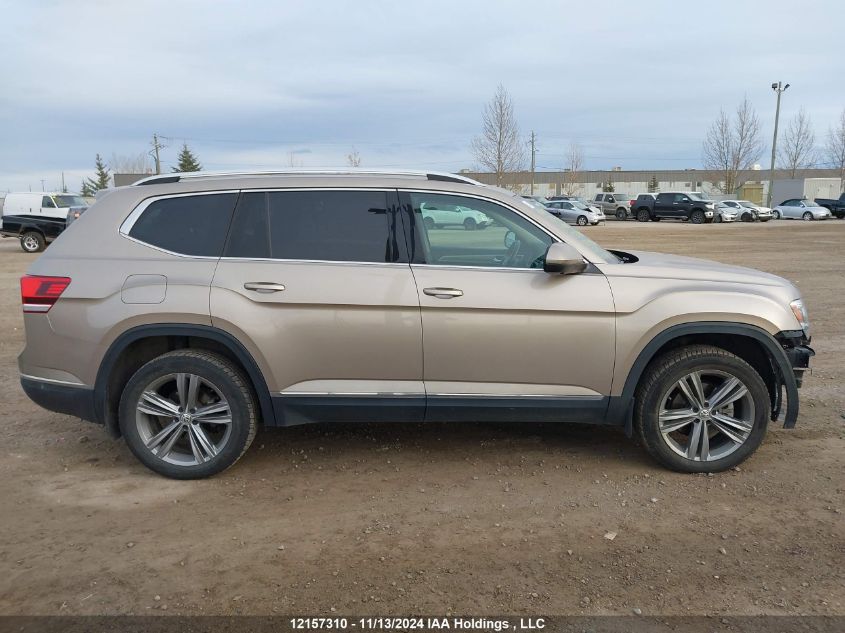 2018 Volkswagen Atlas Sel Premium VIN: 1V2NR2CA7JC521842 Lot: 12157310