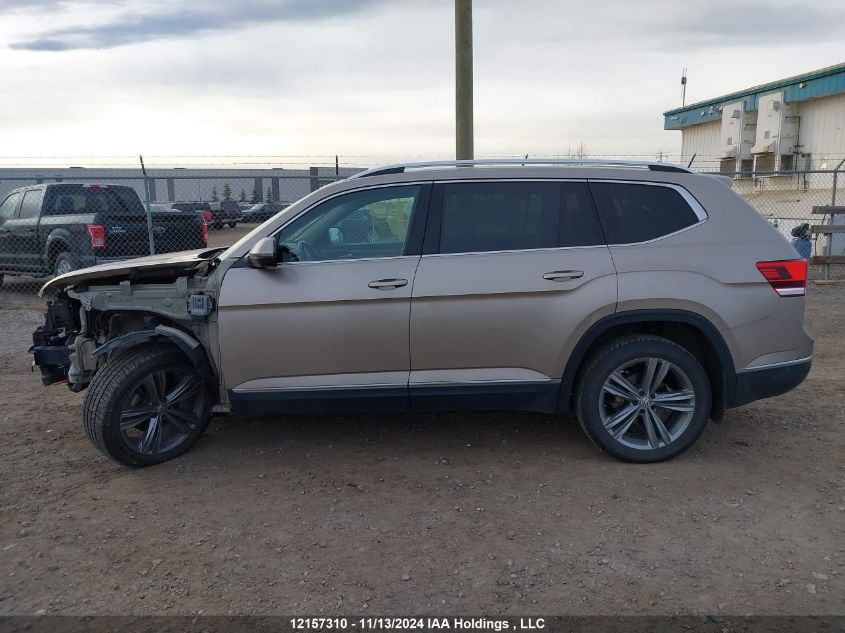 2018 Volkswagen Atlas Sel Premium VIN: 1V2NR2CA7JC521842 Lot: 12157310