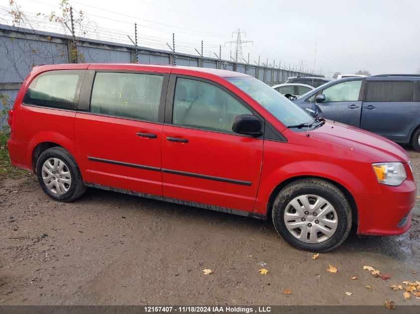 2016 Dodge Grand Caravan Se/Sxt VIN: 2C4RDGBG2GR139741 Lot: 12157407