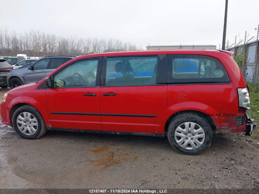 2016 Dodge Grand Caravan Se/Sxt VIN: 2C4RDGBG2GR139741 Lot: 12157407