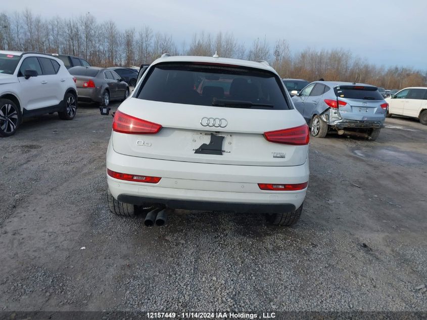 2017 Audi Q3 VIN: WA1JCCFS3HR013364 Lot: 12157449