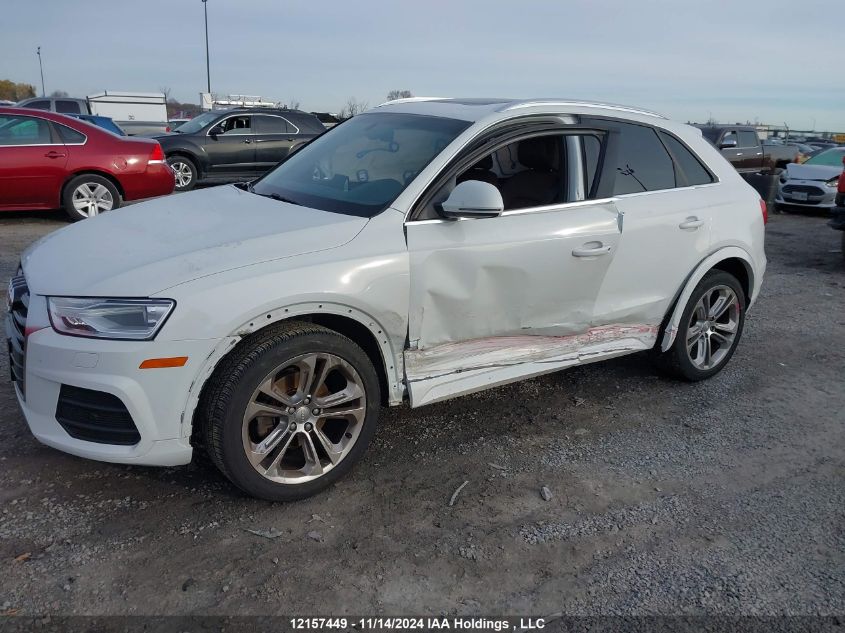 2017 Audi Q3 VIN: WA1JCCFS3HR013364 Lot: 12157449