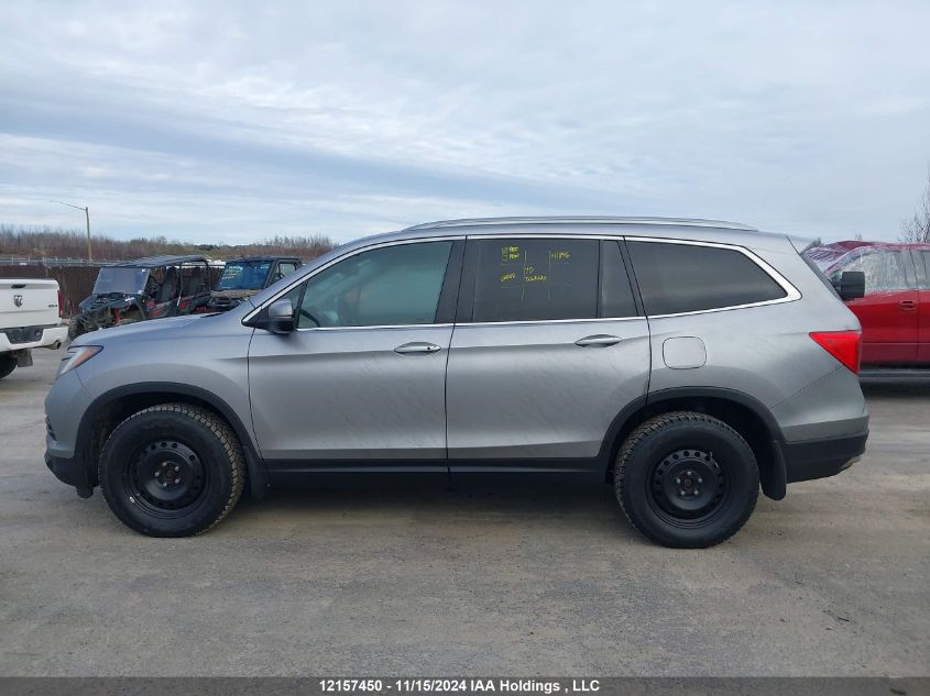 2018 Honda Pilot Exln VIN: 5FNYF6H70JB501026 Lot: 12157450