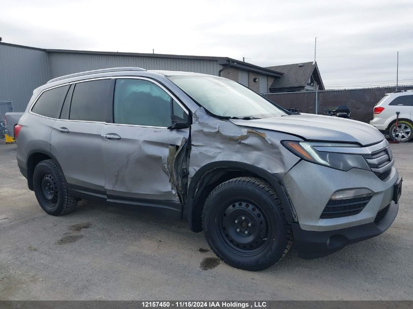 2018 Honda Pilot Exln VIN: 5FNYF6H70JB501026 Lot: 12157450