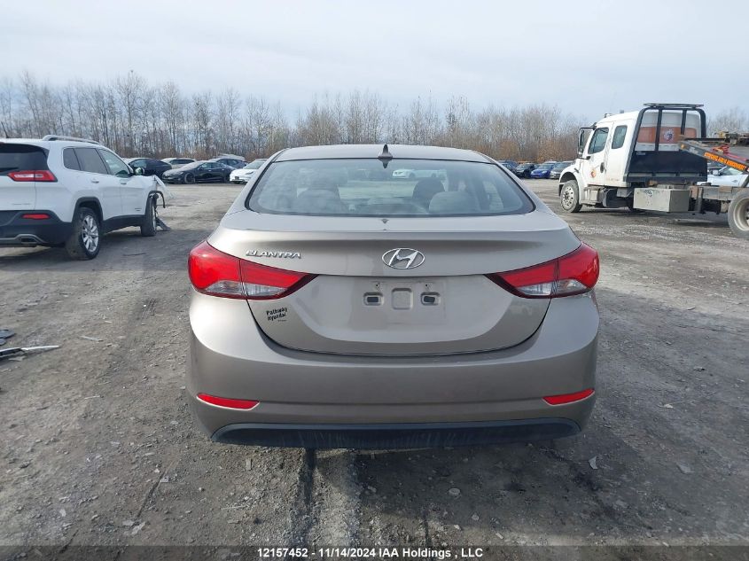 2014 Hyundai Elantra Se/Sport/Limited VIN: 5NPDH4AE7EH458477 Lot: 12157452