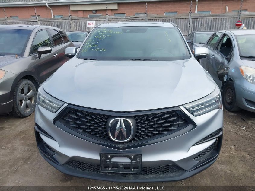 2020 Acura Rdx A-Spec VIN: 5J8TC2H61LL805499 Lot: 12157465