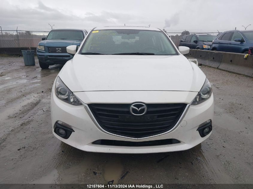 2014 Mazda 3 Touring VIN: JM1BM1L79E1130906 Lot: 12157604